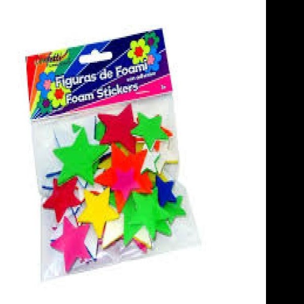 FIGURAS FOAMI CADH. ESTRELLAS 1010 E12 C144